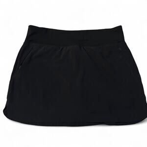Black Eddie Bauer athletic skort Medium Women's tennis Pickleball sporty‎